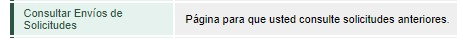 Consultar envíos